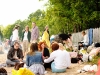Midsommarfirande vid Ekelunds badstrand 